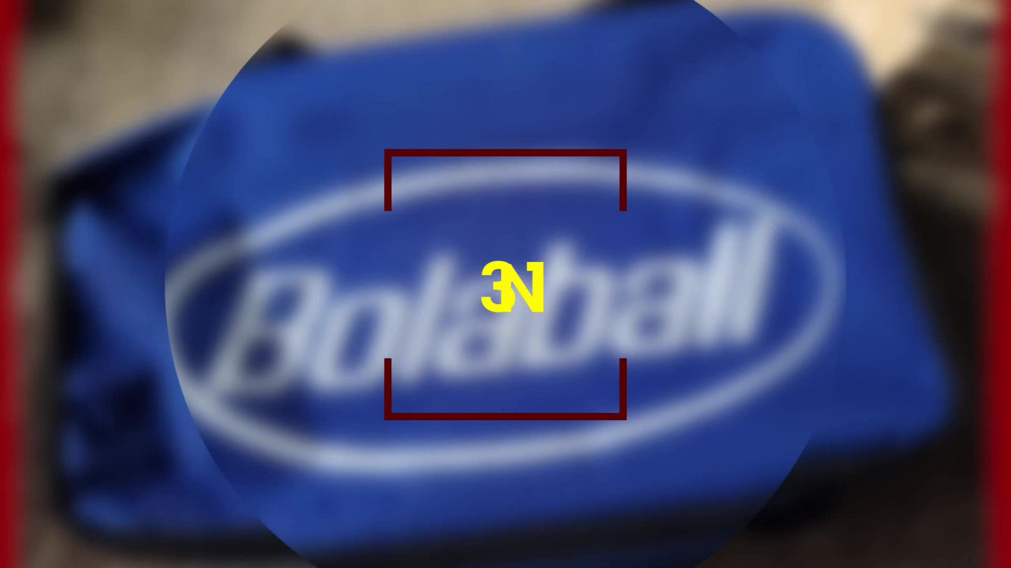 Bolaball 3 in 1 Game Set, 45 Pieces Large Tumbling Blocks, 28 Giant Dominoes and 6 Giant Dice, Indoor Outdoor Game Combo Set for Family and Friends with Carry Bag