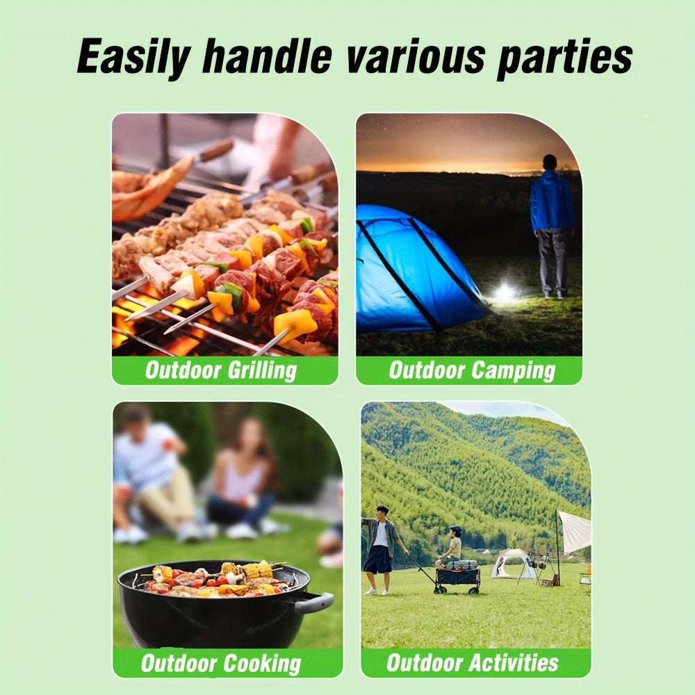 [Portable Water Bag] Thickened Foldable 8L/28oz PE Portable Water Bag with Faucet | Rectangular Design, Suitable for Outdoor Enthusiasts, Camping, Hiking, and Travel