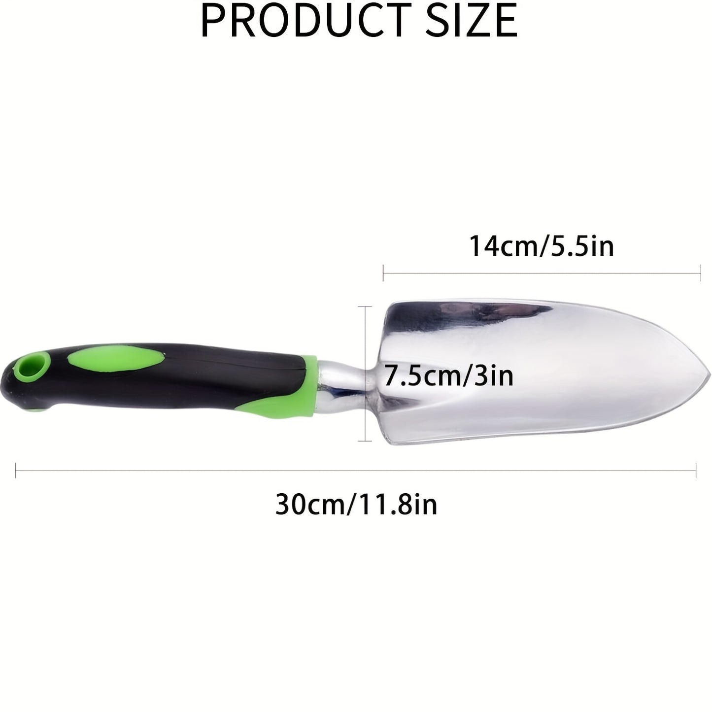 [Gardening Shovel] Ergonomic Gardening Shovel with Soft Non-Slip Handle | Suitable for Planting, Transplantation and Soil Leveling - Gardening Gift