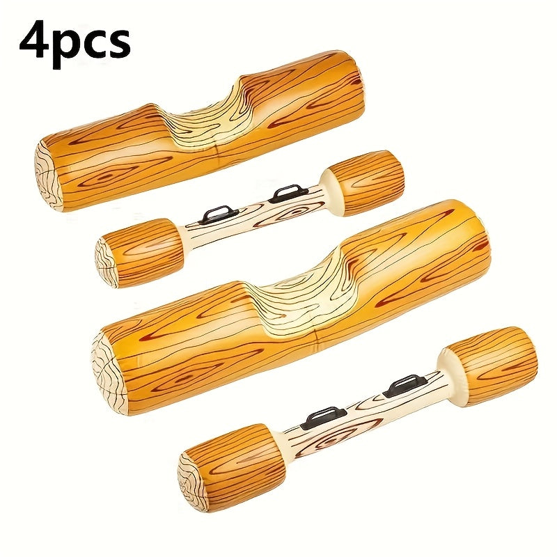 2/4pcs Inflatable Battle Raft for Adults - 2025 New Design Mixed Colors, Durable Pool and Beach Water Sports Toy Group Games Summer Party Lake Activities