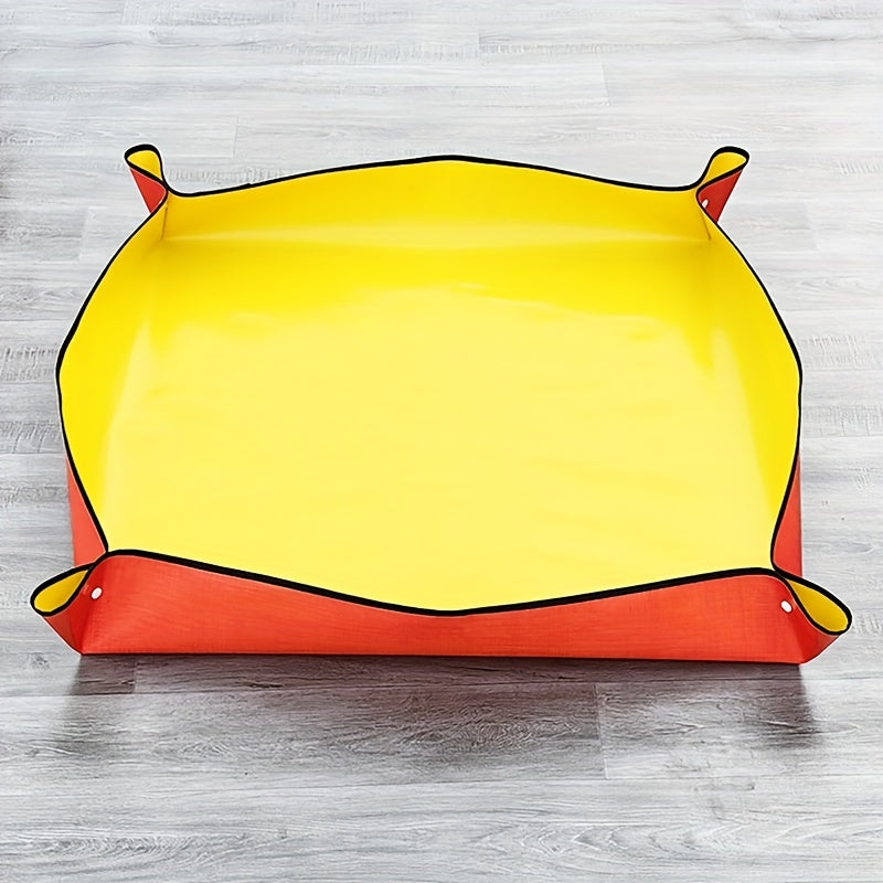 1 Pack, PE Plant Repotting Mat Waterproof Transplanting Mat Indoor Succulent Potting Mat Portable Gardening Mat