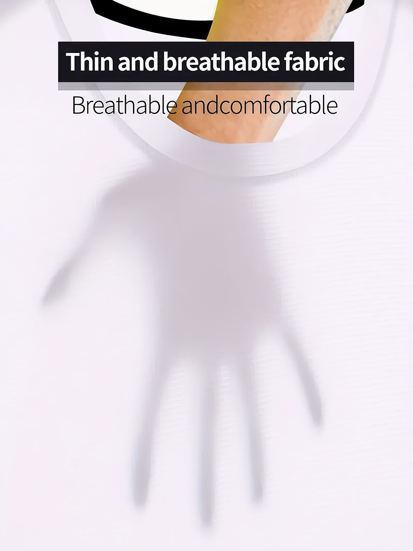 10pcs Men's Ultra-Light Quick-Dry T-Shirts in Black & White - Breathable, Sweat-Wicking Fabric for Gym, Running & Fitness | Comfortable Short Sleeve Crew Neck Tops for Sports Training