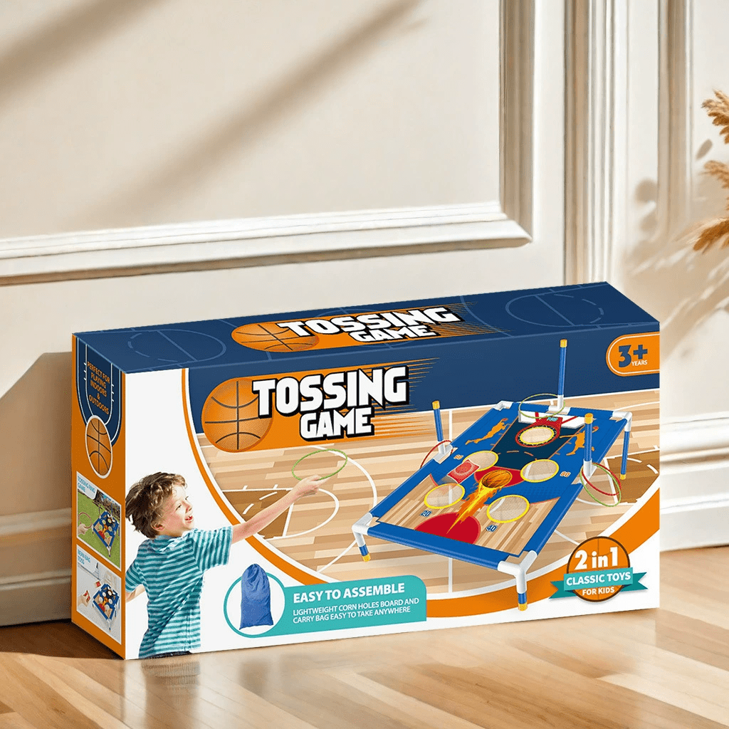 [Fun Beanbag Game] Portable Beanbag Game Set | Sandbag Throwing Game for Boys and Girls Aged 3 and Above, Outdoor Yard Games, Best Birthday Gifts for Youngsters, Holiday Gifts for Adults, Beer Pong Game