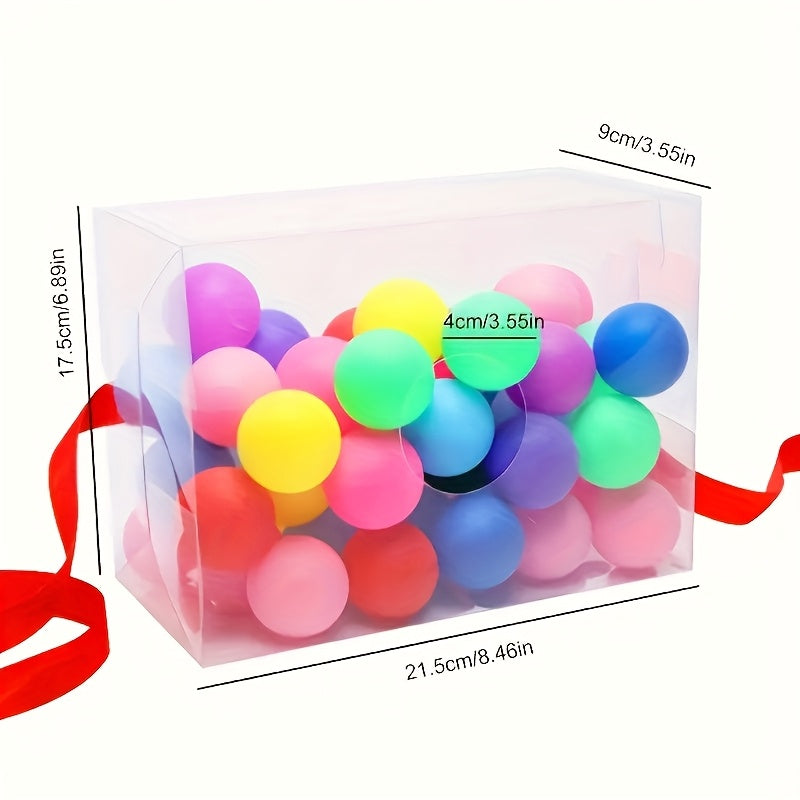 2 Sets of 60 Balls, Interactive Party Game with Two Boxes And Two Belts, Suitable for Happy Families, Outdoor And Indoor, Wedding Anniversary, Birthday, Summer Holiday Theme Party Fun And Halloween, Christmas Party Supplies,